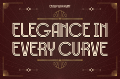 Sandeco - Art Deco Typeface Product Image 12