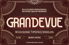 Sandeco - Art Deco Typeface Product Image 3