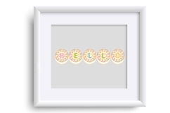 Sandwich Cookies Pastel Color Font Product Image 6