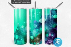 Silver,teal,blueDigital Graphic,Glitter,Women,Gift,silver,teal,green,Handmade,Digital Download,Waterslide,Sublimation,Cricut,Silhouette,Printable Vinyl,PNG,Skinny Tumblers,Tumbler Wraps,Glitter,Drips,Bokeh