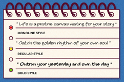 Sanger Memo - Handwritten Marker Note Font Product Image 7