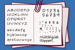 Sanger Memo - Handwritten Marker Note Font Product Image 9