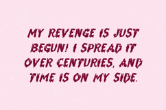 Sanguine Display Font Product Image 9