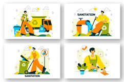10 Sanitation Vector Illustration Product Image 3