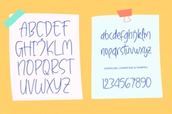 Sanknotes - Sticky Notes Font Product Image 8