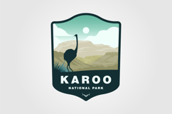 Badge featuring Karoo National Park Product Image 1