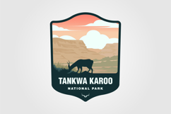 Silhouette of an antelope in the Tankwa Karoo National Park Product Image 1