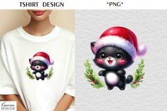 Cartoon Santa Animal|Funny Christmas T Shirt Product Image 1