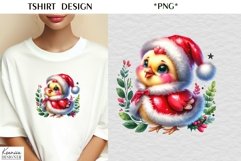 Cartoon Santa Animal|Funny Christmas T Shirt Product Image 1