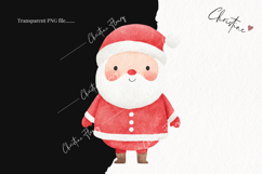 Cute Christmas Santa Clipart | Christmas PNG Product Image 2