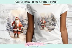 Christmas Sublimation T-Shirt PNG Product Image 1