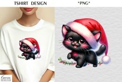 Cartoon Santa Animal|Funny Christmas T Shirt Product Image 1