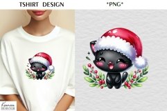 Cartoon Santa Animal|Funny Christmas T Shirt Product Image 1