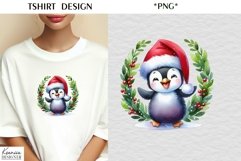 Cartoon Santa Animal|Funny Christmas T Shirt Product Image 1
