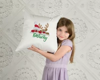 Santa and Rudolph in Kentucky embroidery design Product Image 5