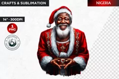 Santa Clipart, Christmas clipart, Santa around the world Product Image 1