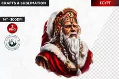 Santa Clipart, Christmas clipart, Santa around the world Product Image 1