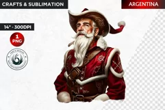 Santa Clipart, Christmas clipart, Santa around the world Product Image 1