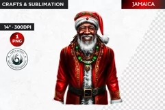 Santa Clipart, Christmas clipart, Santa around the world Product Image 1