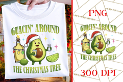 Guacin&#039; Around The Christmas Tree | Fiesta Christmas PNG Product Image 1