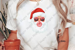 Santa Blowing Bubble Christmas PNG Product Image 2