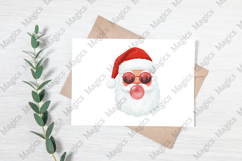 Santa Blowing Bubble Christmas PNG Product Image 3