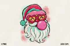 Festive Christmas Sublimation PNG | Funny Holiday Clipart Product Image 1