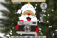 Santa Cam Laser Cut Bundle |Elf Surveillance| Xmas Ornaments Product Image 10
