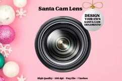 Santa Cam Lens | Camera Lens Png | Camera Lens Clipart Image