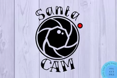 Santa Cam Svg Christmas Svg Christmas Ornament Svg Christmas Product Image 2