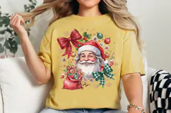 Santa Christmas Coquette PNG Designs Product Image 5