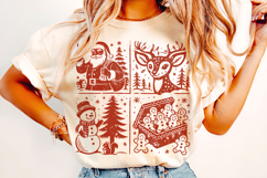 Merry Christmas PNG, Christmas Santa PNG, Holiday PNG, Xmas Product Image 2