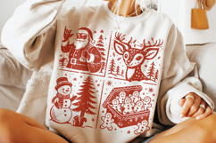 Merry Christmas PNG, Christmas Santa PNG, Holiday PNG, Xmas Product Image 3