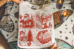 Merry Christmas PNG, Christmas Santa PNG, Holiday PNG, Xmas Product Image 1