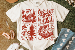 Merry Christmas PNG, Christmas Santa PNG, Holiday PNG, Xmas Product Image 5