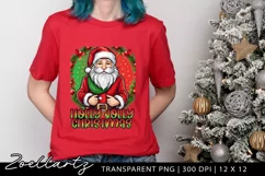 Merry Christmas PNG Christmas Sublimation T-shirt Mug Design Product Image 3