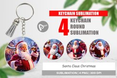 Keychain Holiday Santa Claus Product Image 1