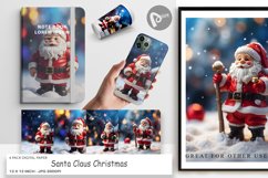 Digital Paper Santa Claus Christmas Product Image 1
