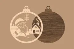 Santa Claus Christmas Ornament Product Image 2