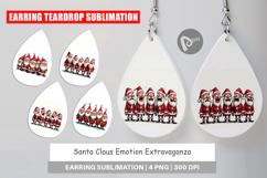 Santa Emotion Extravaganza Earring Product Image 1