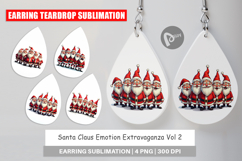 Santa Emotion Extravaganza Earring Product Image 1