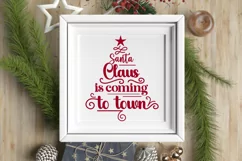Santa Claus is coming to town SVG Product Image 1