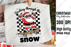 Santa Claus riding PNG Product Image 1
