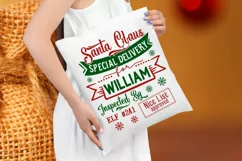 Santa Claus Special Delivery SVG, Santa Sack SVG Design Product Image 2