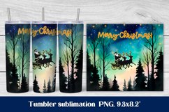 Christmas tumbler sublimation design wrap 20 Oz, Santa Claus tumbler sublimation PNG, Merry Christmas sublimation tumbler wrap.