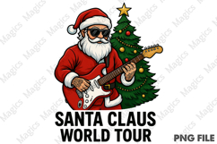 Santa Claus World Tour PNG Product Image 1