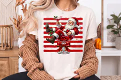 Santa Cocktail Png, Relaxing Christmas Santa Martini Design Product Image 2