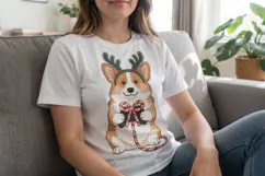 Santa's Cozy Console Holiday Pets Sublimation Product Image 2