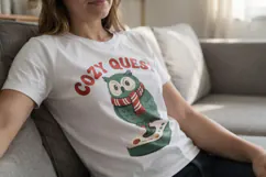 Santa's Cozy Console Holiday Pets Sublimation Product Image 5