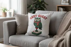 Santa's Cozy Console Holiday Pets Sublimation Product Image 12
